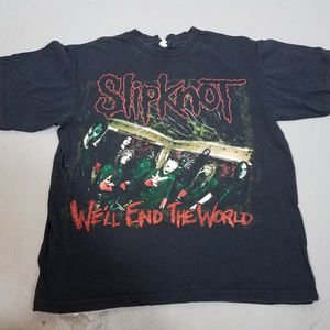 2008 Slipknot When All Hope Is Gone Tour T-Shirt